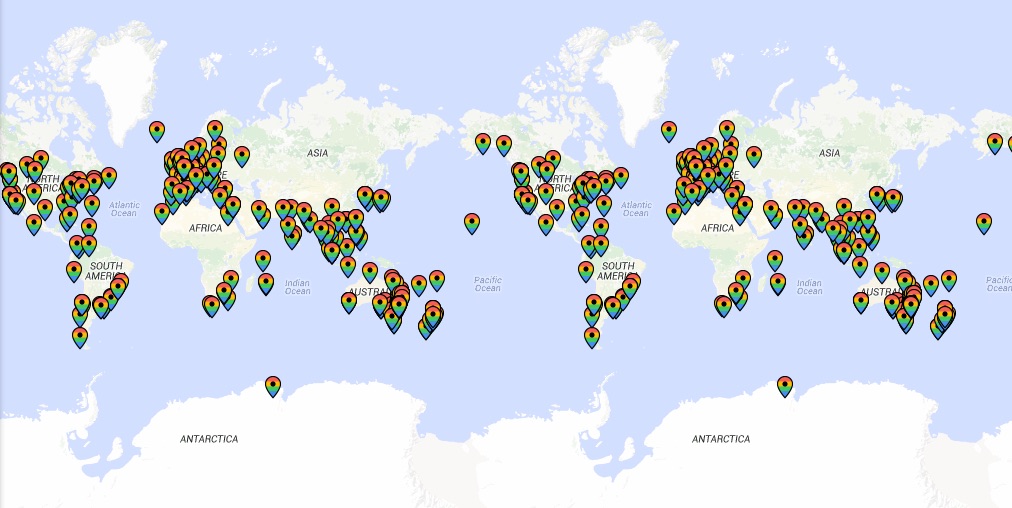 Die LGBTI-Google-Karte "Places of Pride"