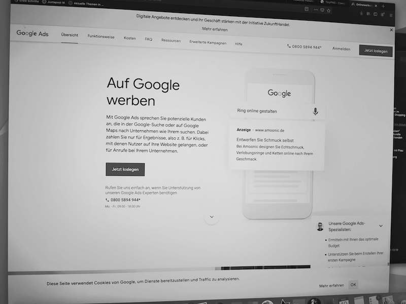 Google Ads-Kampagne für Hotels einrichten