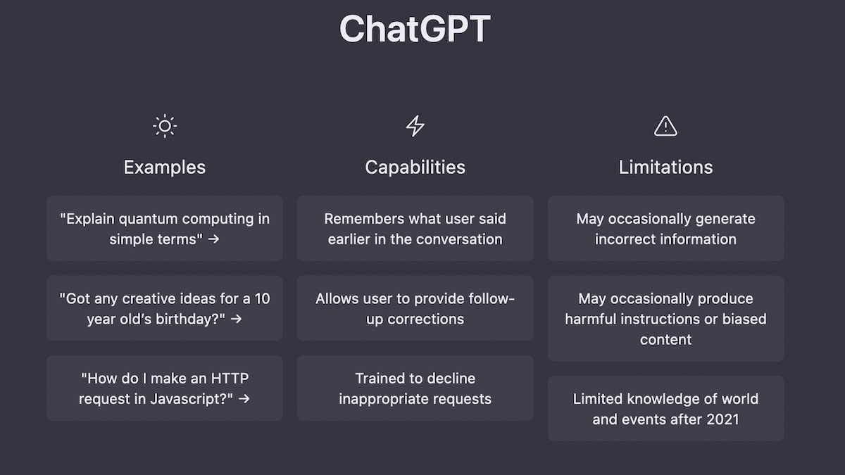 ChatGPT Tourismus